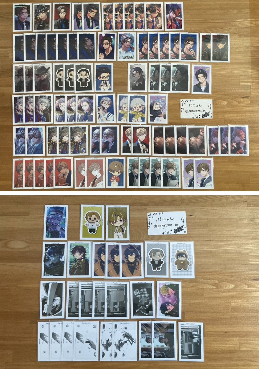 punyunn_m's tweet photo. 【交換】パラライ　Gプリ

譲　画像1〜3

求　画像4〜6

•コンプ目的のため各1で求めております
•郵送のみ

お声掛けの際、お求めのお品物に印をつけていただけますと幸いです…！

↓ https://t.co/TEoSdiuaIR