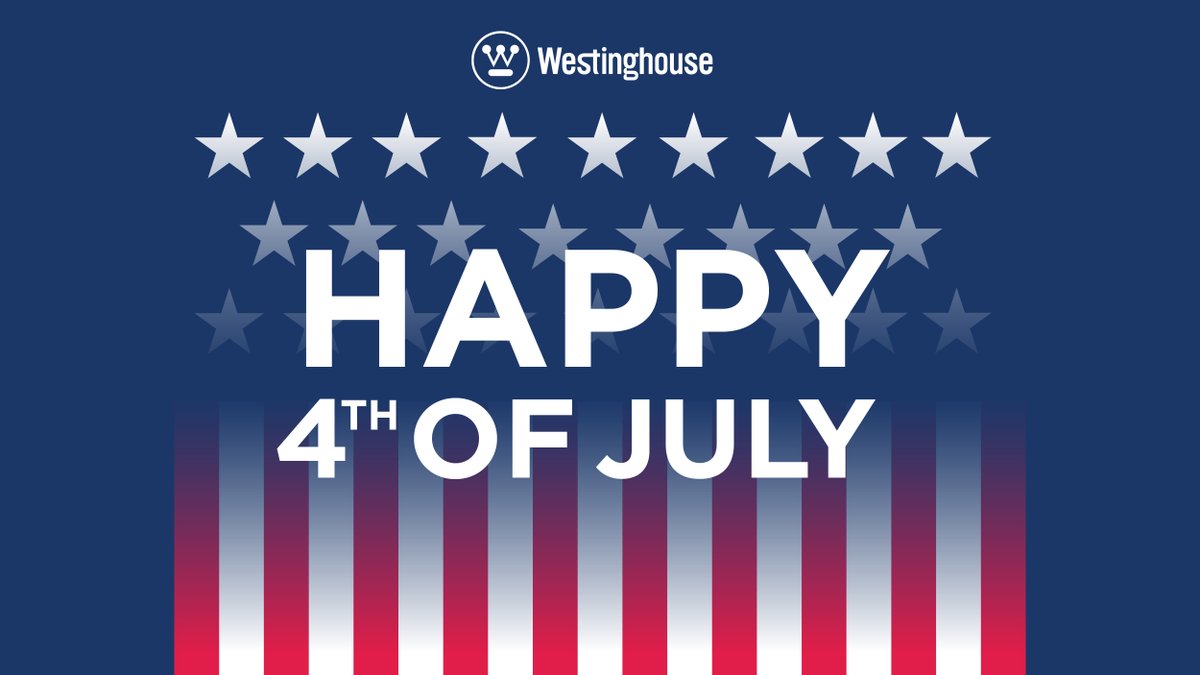 WECNuclear's tweet photo. Wishing everyone a happy Fourth of July! As America marks 250 years of independence, we celebrate the spirit of innovation and resilience that has powered our nation forward since 1776.

#IndependenceDay #America250 https://t.co/OK68hvCdtw