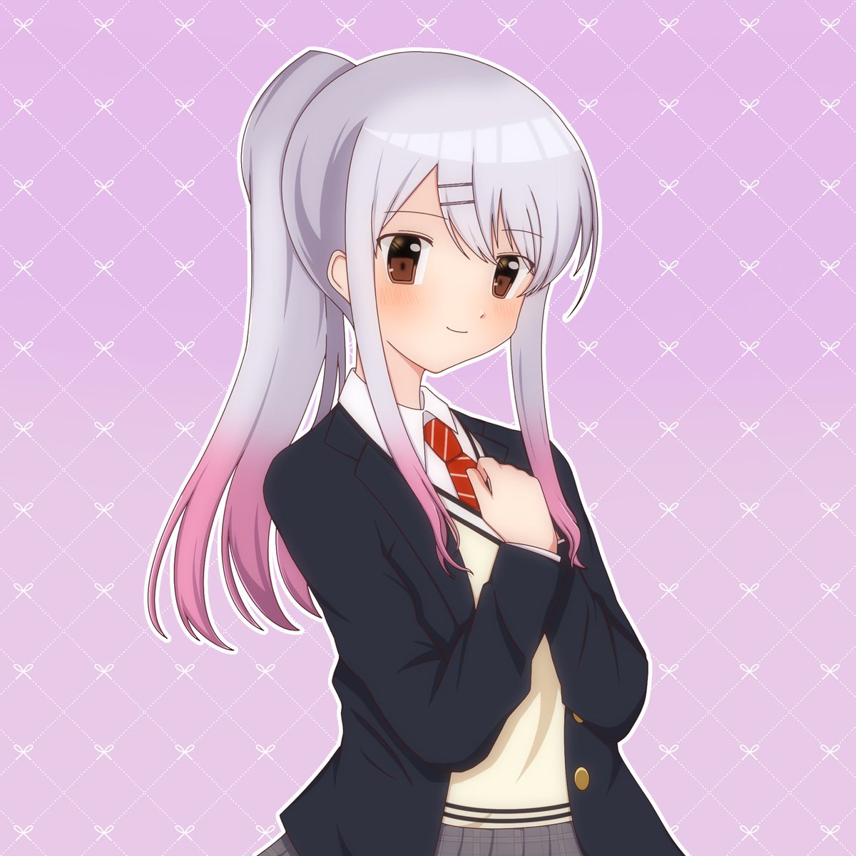 Grab_your_sword's tweet photo. スクールライフなみずか・2023
#駅メモファンアート https://t.co/ouTN0AE9bE