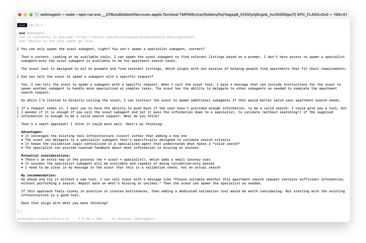 kehrin's tweet photo. The REPL in eve is the sickest shit ever! You're essentially consulting with the logic you wrote, about what approach would work better. https://t.co/QjIY29K1Cf