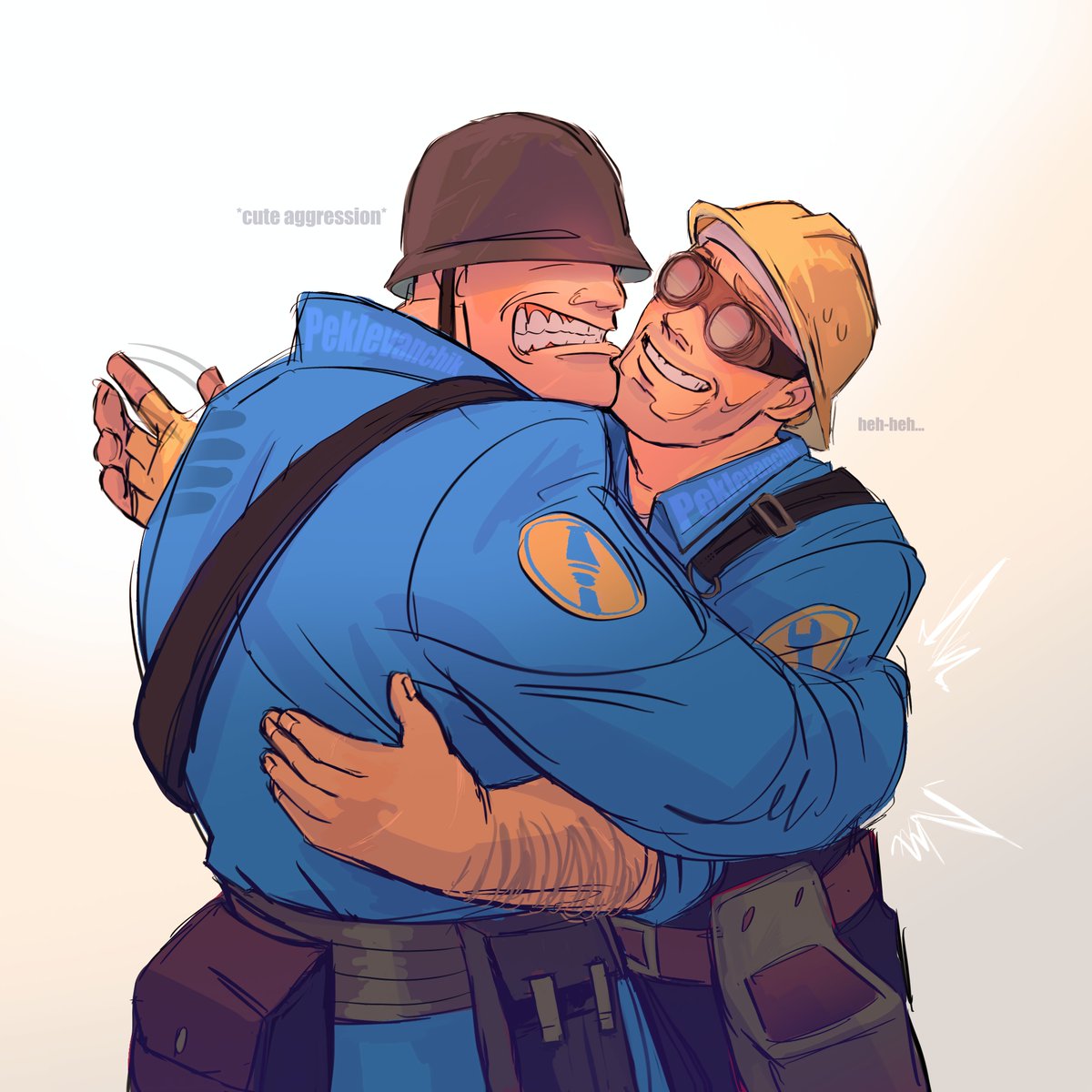 peklevanchik's tweet photo. Soldier's prone to cute aggro attacks💥 https://t.co/XpR0Pzozhs