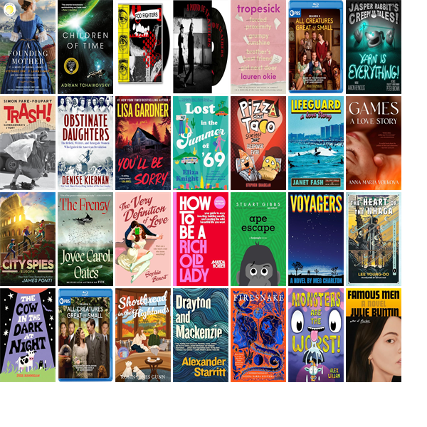 ConcordNHLib's tweet photo. This week the Concord Public Library has 104 new books, two new movies, and two new music CDs. https://t.co/zxbi5B22df https://t.co/L4Jw5lpAbx