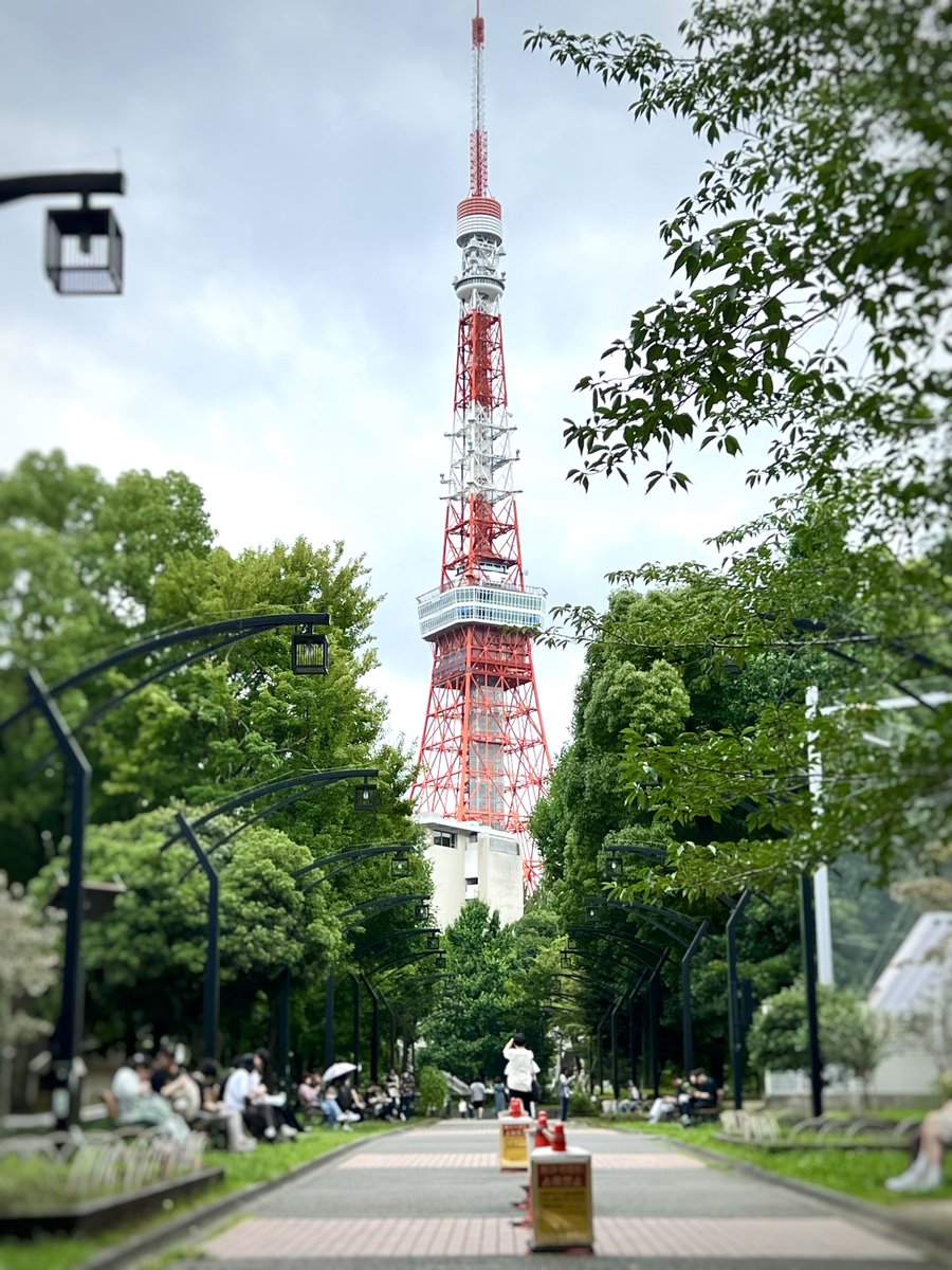 東京タワー🗼行って来ました (*'-')ゞ 缶バッジでステッカーを貰って