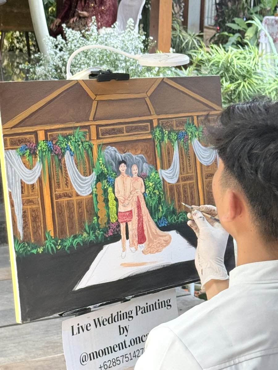 hooplaa_'s tweet photo. hari inii ke nikahan @cloudysnowys  happy wedding yaa cantik🥰❤️ https://t.co/e20YajIjKO