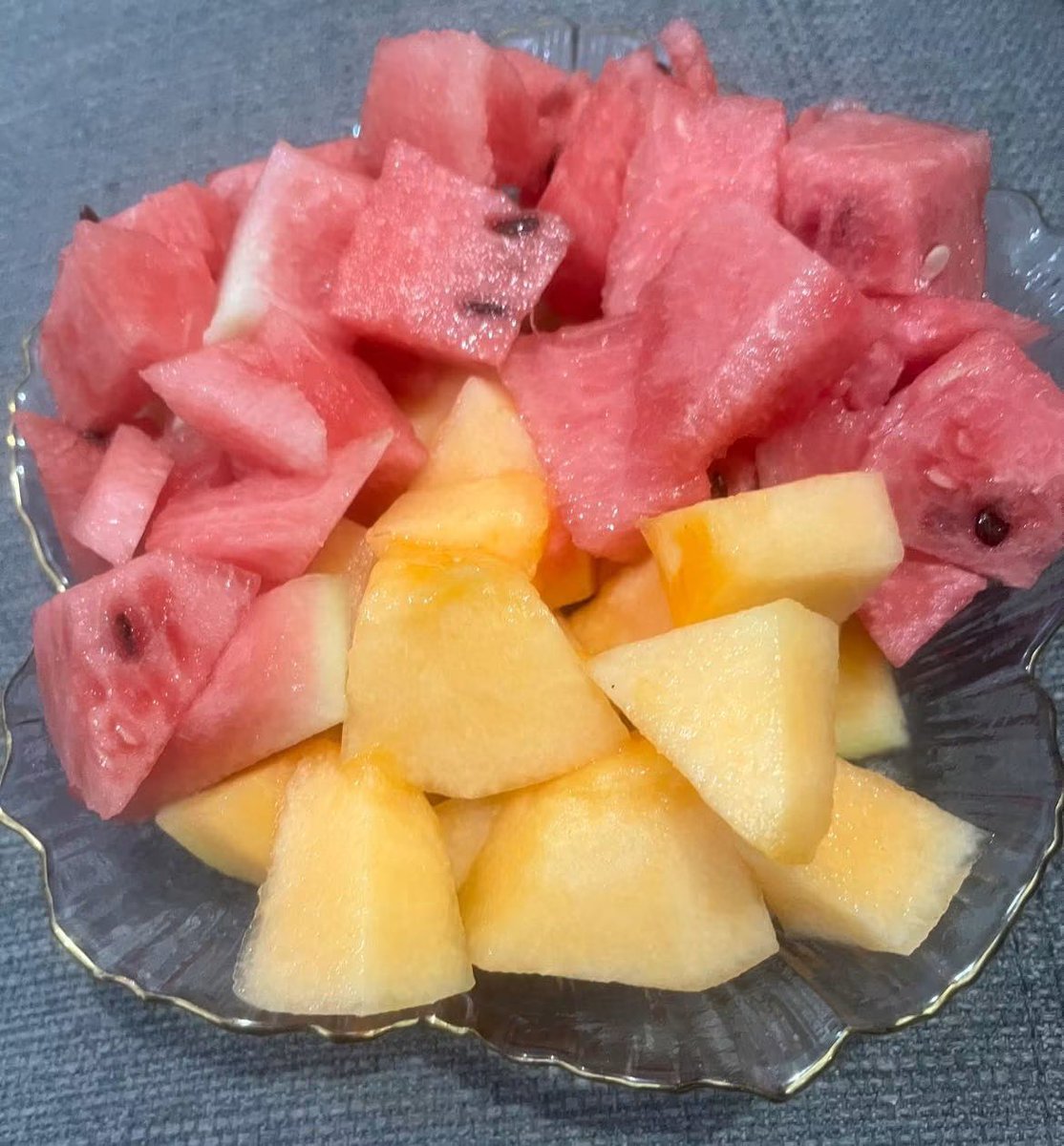 lynda32333's tweet photo. Best Summer fruit combo fresh cantaloupe and watermelon. #bestforsummer #fruits https://t.co/S2HT6eI6Ut