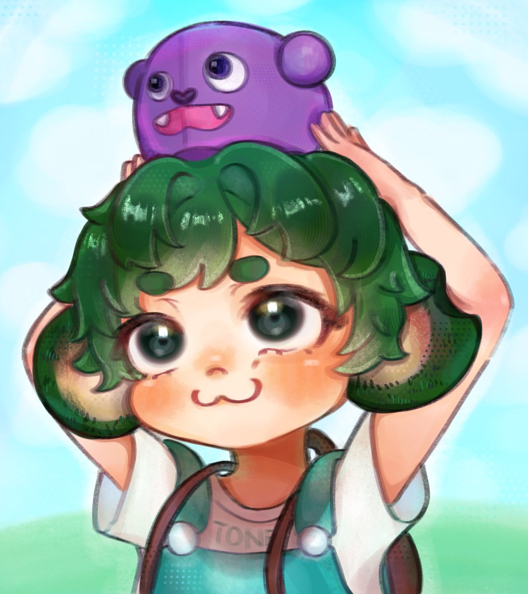 nbs_aiu's tweet photo. とねやくん&amp;どすこいﾊﾟｰﾌｪｸﾄさん
#いらすとねや
#50人イラフト https://t.co/Y3Al6IuYaa