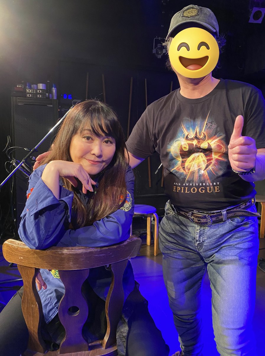Hiroshi2k0714's tweet photo. #久宝留理子 さんとのツーショット😄
(#久宝留理子 ライブ戦利品①)
念願のツーショットを撮りました🤟
#GEMINITheater
2026年7月4日 https://t.co/SKq1rMZlvl