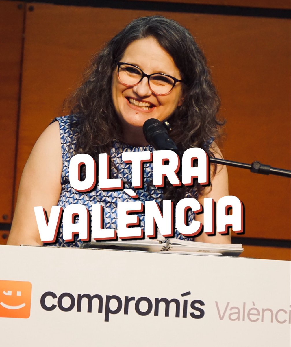 CompromisVLC's tweet photo. “Vull ser l’alcaldessa del govern que estima València”

✊ #OltraValència és possible! https://t.co/g1tsE5AMuC