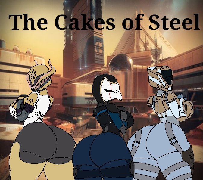 sillyvrctitan's tweet photo. “ Welcome to the Cakes of Steel Andromeda!~ ”

Tart showing off that ass of hers, her hunter friend as well! And now their newest member! Look a full FireTeam!

(Artist anonymous) https://t.co/uZnEAhCX5o