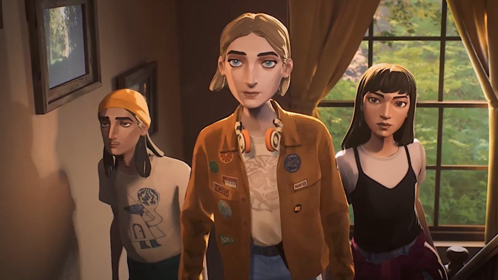 Matisaia's tweet photo. Estuve jugando mixtape, es un juego divertido, más enfocado en la historia que en en su jugabilidad que apela a mecánicas cortas y divertidas para avanzar en la película. Está más cerca de gone Home o What Remains of Edith Finch, con música para interpelar a generaciones. https://t.co/eCk5ohpHsX