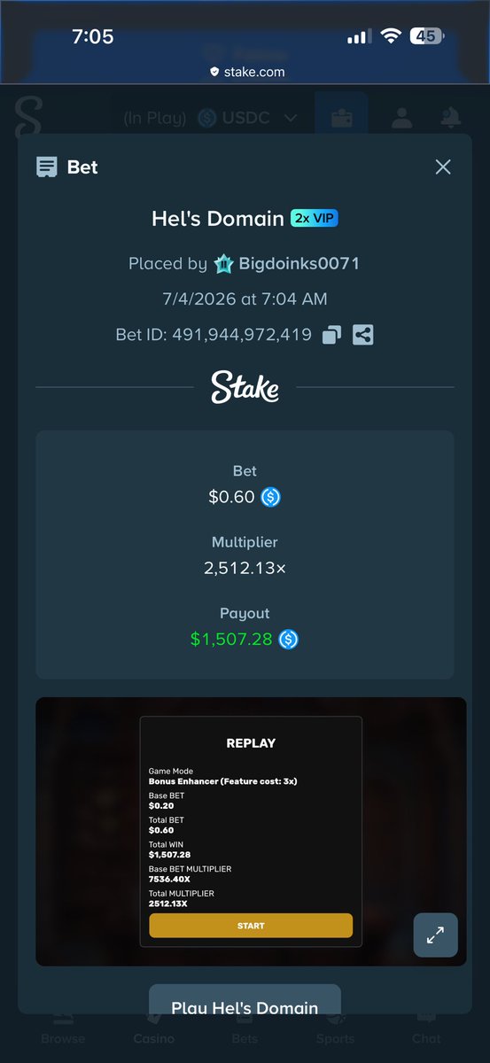 bigdoinks_tv's tweet photo. BEWWWWMM the 50 spin seed max strat worked out🔥 @ValkyrieXStudio https://t.co/yefvDIP2OX