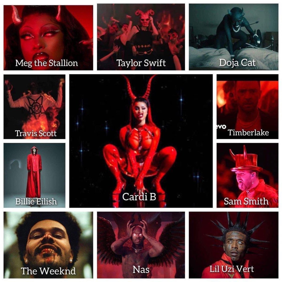 thedailyrabbit_'s tweet photo. This is what Hollywood does to those who sell their soul…

Wake up people…

We are in a spiritual war! https://t.co/og7tfMJSox