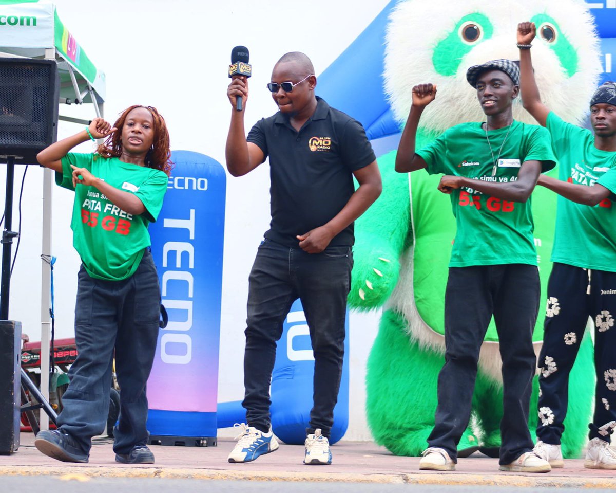 MoRadioKE's tweet photo. @SafaricomPLC #MaishaPoaNiDigital #moradioke #WeAreIncharge https://t.co/T28M9Jg5wZ