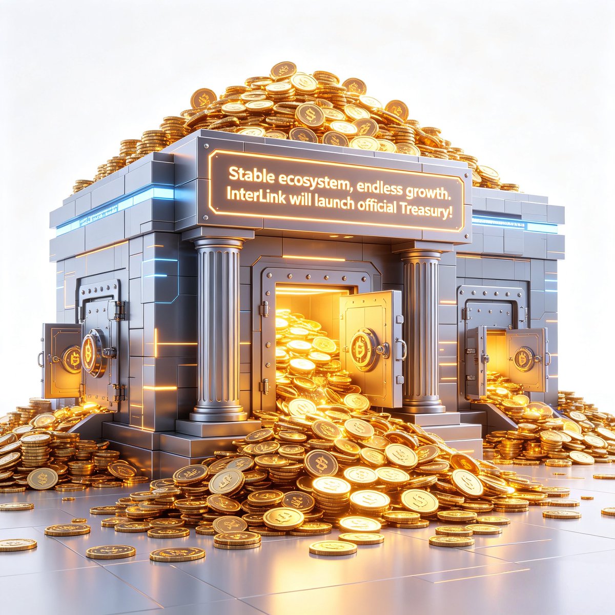 zhen_ning1968's tweet photo. Stable ecosystem, endless growth 💰 InterLink will launch official Treasury. Fund core builders &amp; strategic projects, build solid financial support for long-term sustainable Web3 development.
#InterLink #ITLG #ITL #InterLinkSeoulPrivateMainnet https://t.co/U4Tl3e2dPg