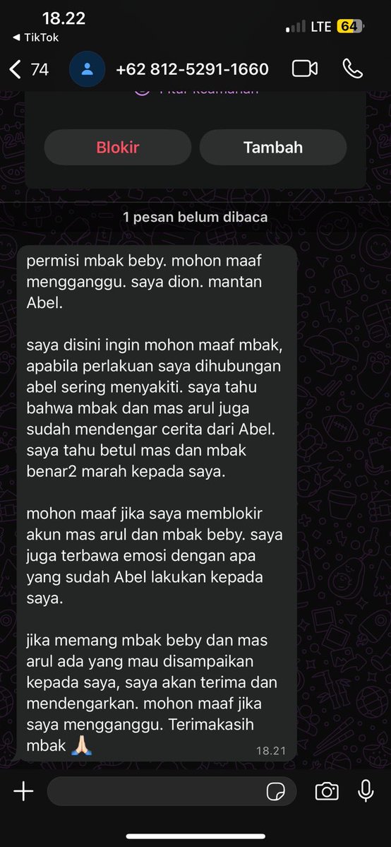 bziize's tweet photo. dulu ngehubungin keluarga gue. harusnya lo malu dan diem, jangan banyak tingkah sama aja lo malu maluin diri lo https://t.co/KTxnVjrPPD