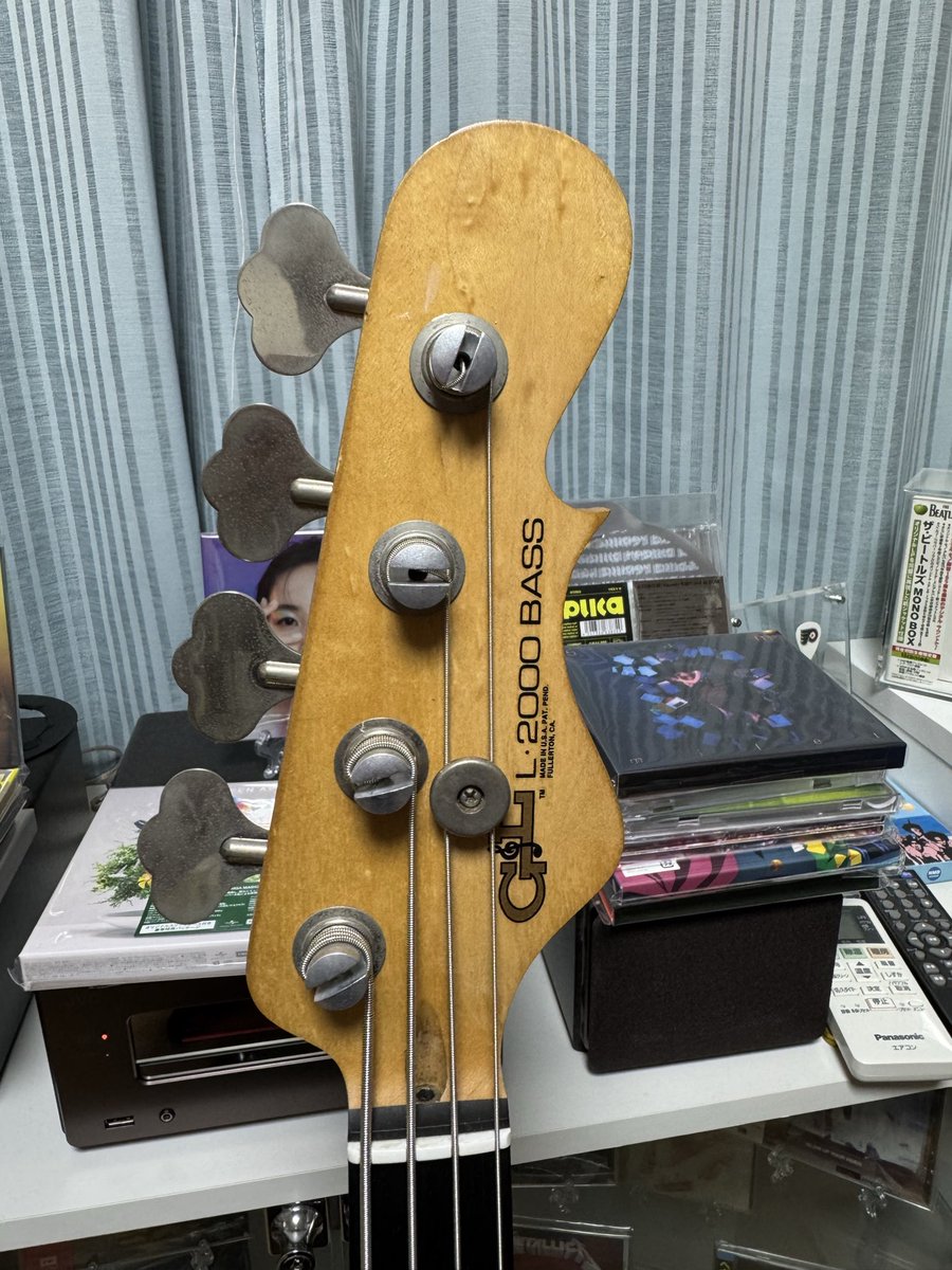 MNGした 中古のUSA産G&LのL-2000 プレミアムも触ったことあるけど