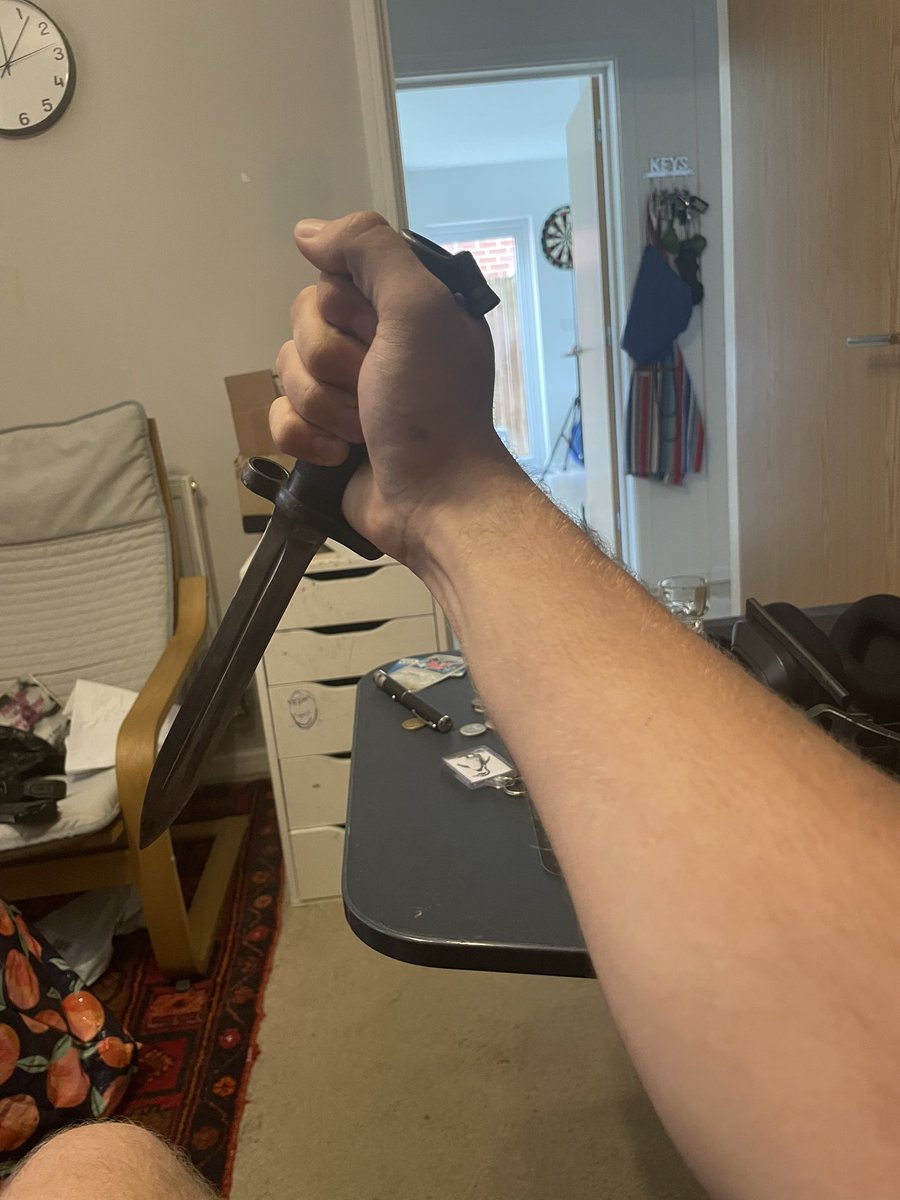 PiraatBlud67's tweet photo. My M1896 bayonet #PSYCHOKILLER #SERIALMURDERER #EVILTWT https://t.co/22Cuh4xUx1