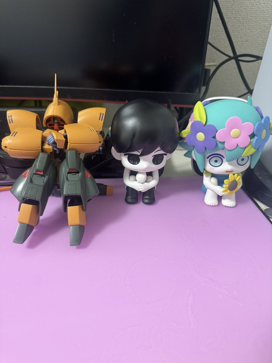 I3roccoli's tweet photo. OMORIのフィギュアめっちゃいいじゃん！ https://t.co/kXdL6xdIXA