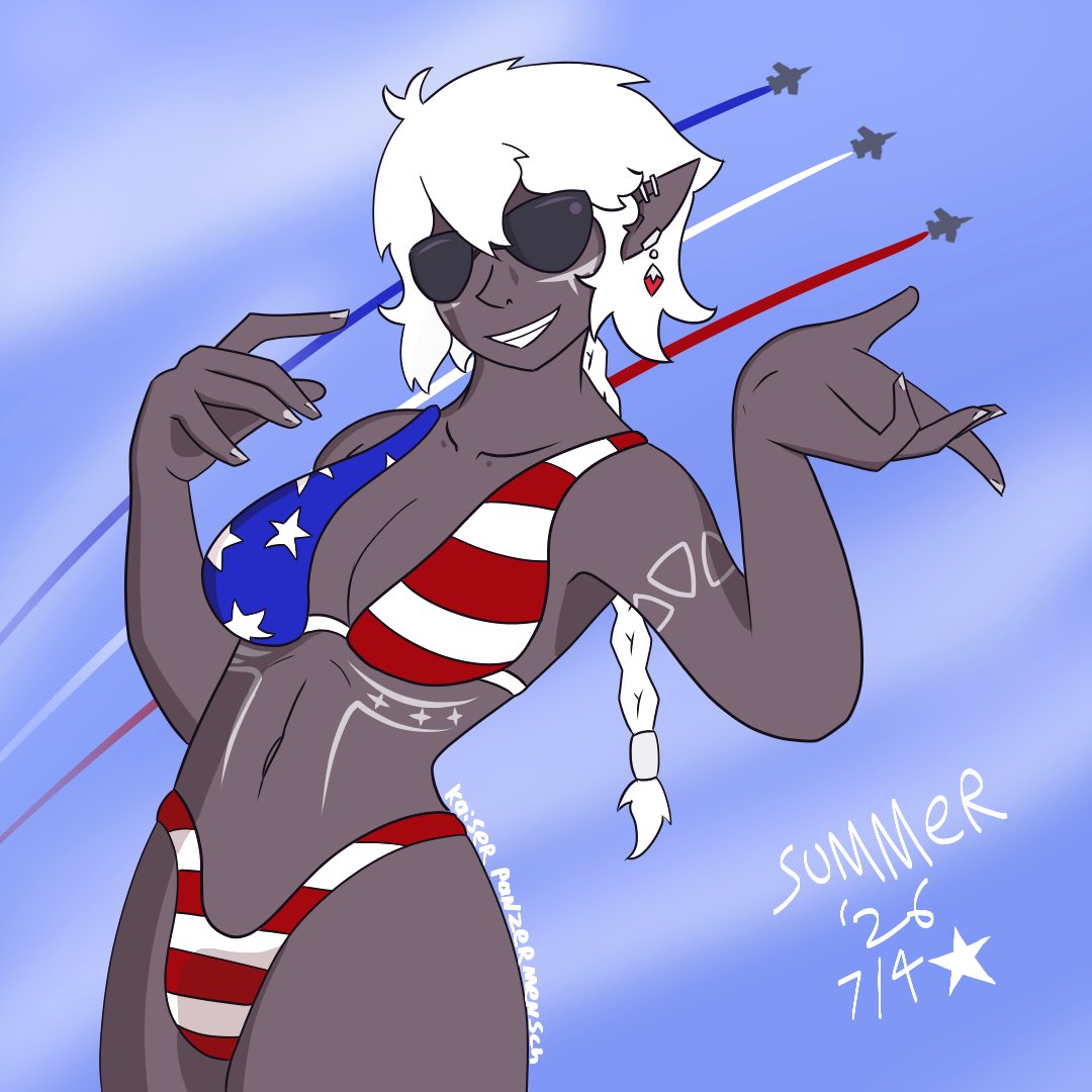 KaiserPArt's tweet photo. It's time for that American eagle screech #4thJuly https://t.co/gnCSQkR9YT
