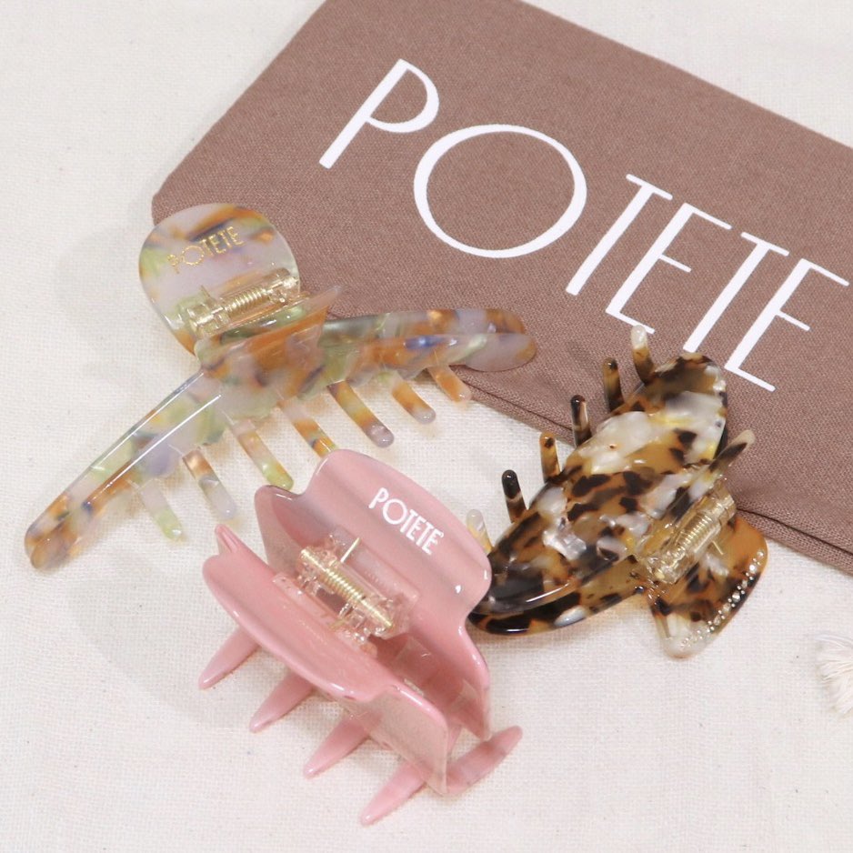 megumi____i's tweet photo. 初POTETE🎀ヘアアクセなんて全く付けない人生だったけど、これを機にチャレンジしてみようかなと購入！可愛くて迷った〜

使いこなせるかは分からないけど色々見てやってみる😌 https://t.co/PdhsiYmgvo