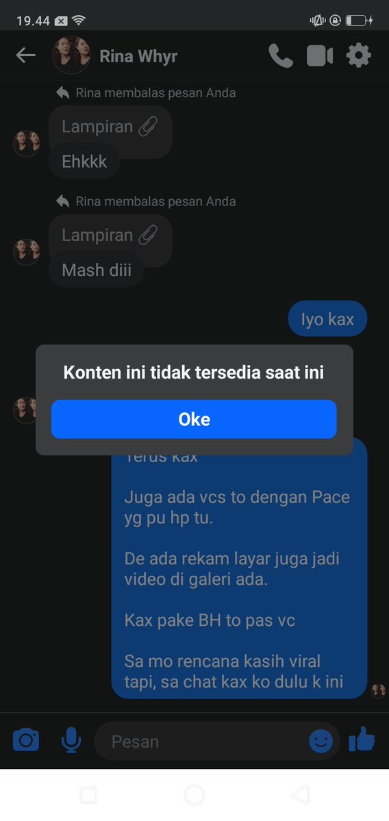 NNTTPRIDE7pnf's tweet photo. Ketahuan langsung Ma blokir kah🤭
Gas area soq pbd https://t.co/ifE48m1Xaw