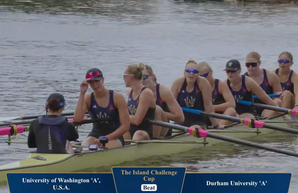 UW_Rowing's tweet photo. Earlier this morning, the Washington women booked their place in the @HenleyRegatta Island Challenge Cup final with a hard-fought win over Durham Univ.

Three more UW races to come this morning!

https://t.co/Ce5D0MwCRA

#RowingU https://t.co/FNTYK3GAiI