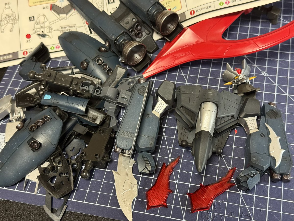 マクロス ＃マジンバルキリー zero たまには可変トイ改造でなくプラモ