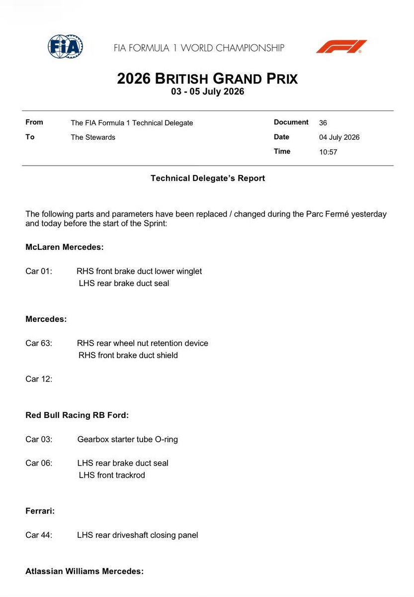 Holy_Molygr1's tweet photo. @MercedesAMGF1 Another one-sided issue that only affected one driver’s lap time. Are you ever going to fix it?

I know the script was to let Antonelli beat Russell at his home race to boost his confidence, but you’ve made it far too obvious. https://t.co/kinCPuROuH