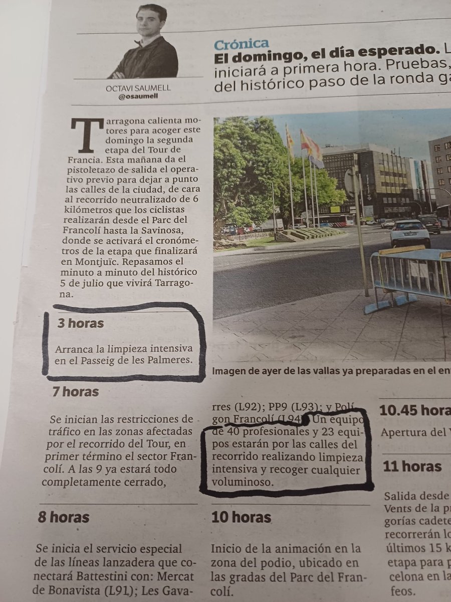 Plat_TgnaNeta's tweet photo. #tarragona #tarragonabruta
Diuen que només netejaran per on passa el Tour i es queden tan amples,  els ciutadans i les seves obligacions literalment s'ho passen pel folre.... 
És vergonyòs tot plegat 🤬🤬🤬
@LeTour @TGNAjuntament @sindicdegreuges https://t.co/iKkKply8Ka