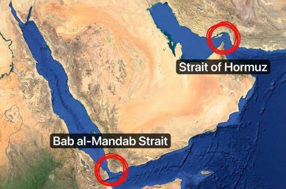 SprinterPress's tweet photo. 🇮🇷The Bab al-Mandab Strait — Iran's "thermonuclear weapon," says the Russian Security Council

▪️"Iran instead of real nuclear weapons has discovered another weapon that is no weaker than nuclear, namely the Strait of Hormuz... There are talks about this, agreements are being reached on how this strait will continue to function," — said Deputy Chairman of the Russian Security Council Dmitry Medvedev

▪️However, Iran has a "thermonuclear weapon" in reserve — the Bab al-Mandab Strait. Blocking the two straits will create a situation where all shipments will be blocked. All countries seeking conflict in this region should remember this, he emphasized

“previously reported that, according to Reuters, a war aimed at breaking Iran would make it a key power in the Persian Gulf