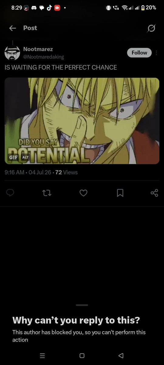 some idiot called "l-20" tweet media