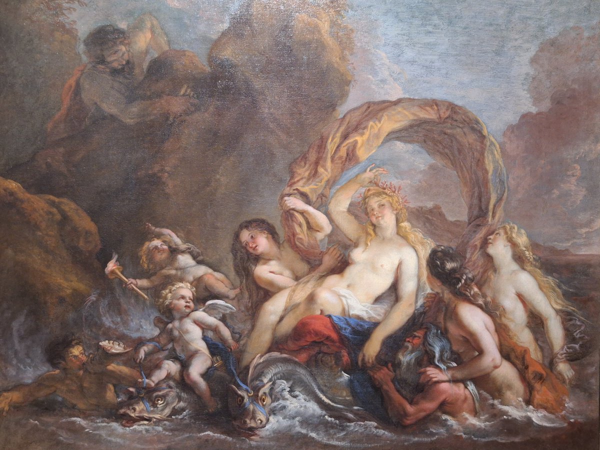 MaxenceHermant's tweet photo. Il faut saluer l'initiative du musée @villeagen de faire revenir pour quelques mois la belle collection de peintures des ducs d'Aiguillon, saisie durant la Révolution, dans leur ancien château, actuel lycée d'Aiguillon. Bravo @EnfedaqueA https://t.co/bS6205528e