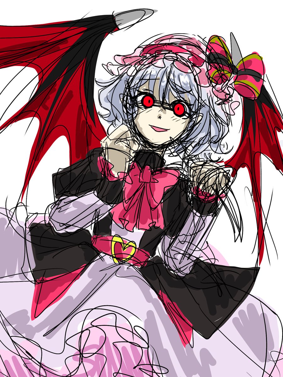 ラフ #レミリア・スカーレット #wip