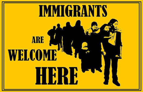 Dubsperspective's tweet photo. @WhiteHouse The land of immigrants! Happy 4th! https://t.co/uo8GAo5ZiU