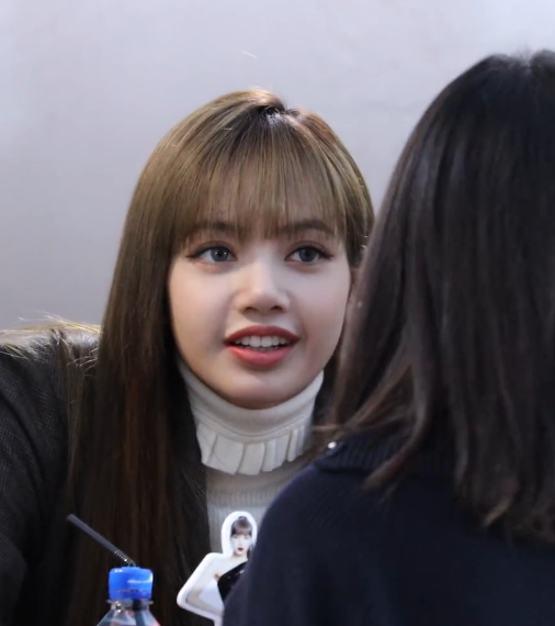 Dance2Rock's tweet photo. @kangminlee #Lisa Fan Sign Event from 2019, Vanity Fair Lie detector test 2026  - Looks the same to me? https://t.co/lIbhwYvSqa