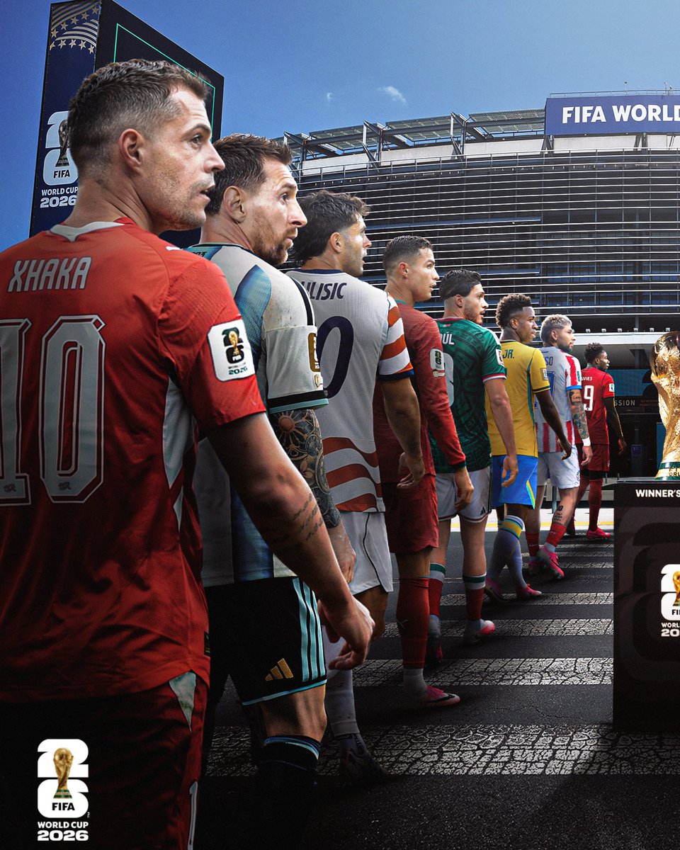 FIFAWorldCup's tweet photo. Moving a step closer...

#FIFAWorldCup