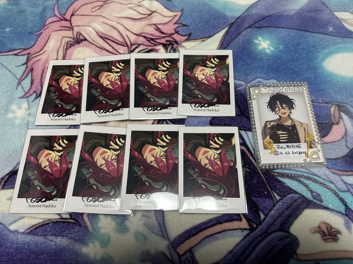A_62_Knights's tweet photo. あんスタ MELLOW DEAR US [NICE to meet YOU !!]  メロアス gracolle P.A.shots!! セット ぱしゃっつ 交換

譲)ジュイス7、望見8

求)チトセ

迅速に対応してくださる方
纏めての方
迷子無くすために望見はジュイスを同数含むお取引 https://t.co/QhHyB87QLV