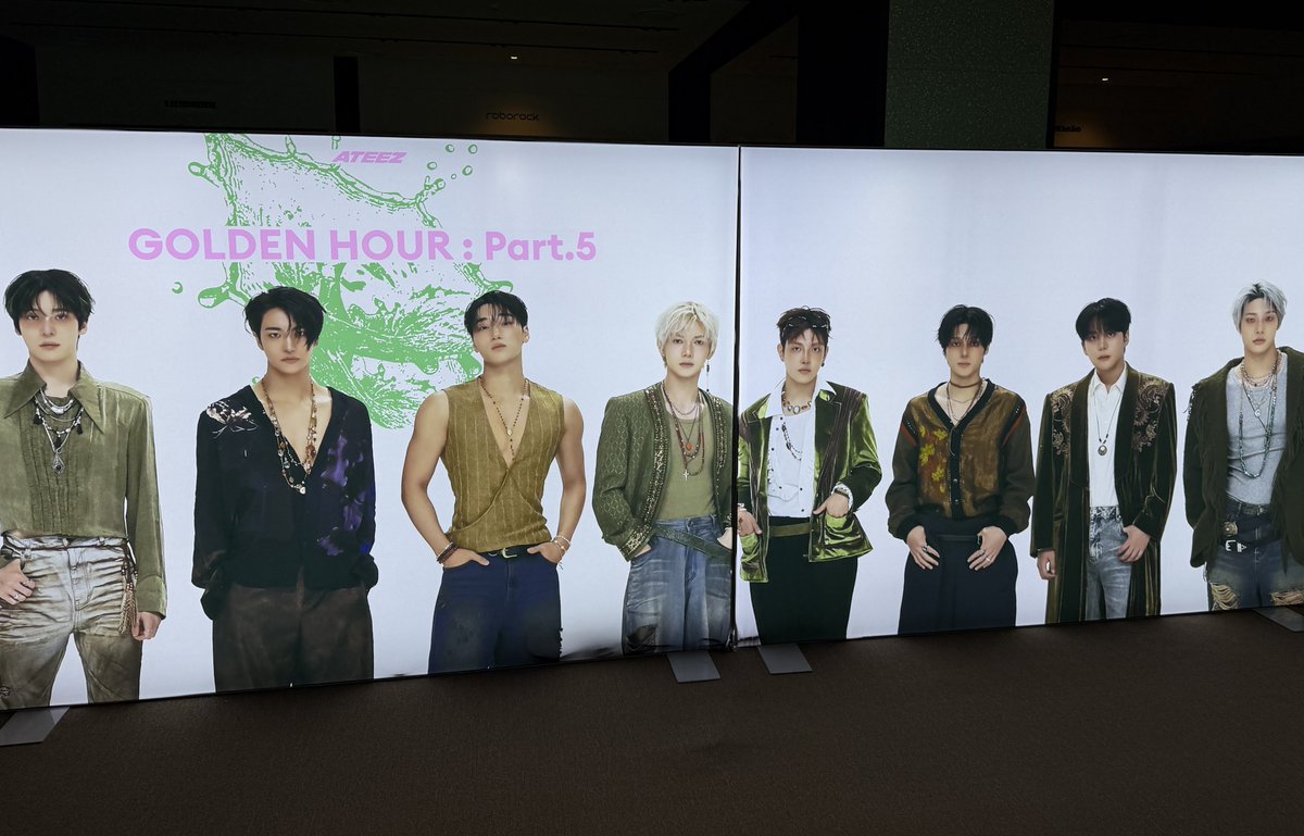 ATEEZPOPUP's tweet photo. ATEEZ [GOLDEN HOUR : Part.5] POP-UP STORE

이번 팝업도 방문해 주셔서 감사합니다🙌

📅 2026. 06. 26 FRI - 2026. 07. 05 SUN
⏰ MON-THU 10:30 – 20:00 (KST) / FRI-SUN 10:30 – 20:30 (KST)
📍 더현대서울 5F

#ATEEZ #에이티즈
#GOLDENHOUR
#GOLDENHOUR_Part5
#GOLDENHOUR_Part5_POPUP https://t.co/molQhi6fvb