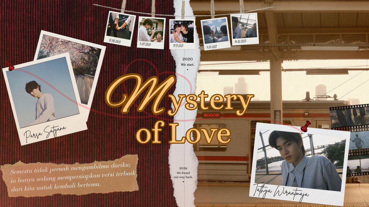 Vonzyeevs's tweet photo. Oh, will wonders ever cease?
Blessed be the mystery of love
────────────────
a localized #teeteepor au

Konon, semesta tidak pernah benar-benar mengambil orang yang ditakdirkan untukmu. Ia hanya menitipkannya pada waktu, sampai kalian sama-sama siap untuk saling memilih.