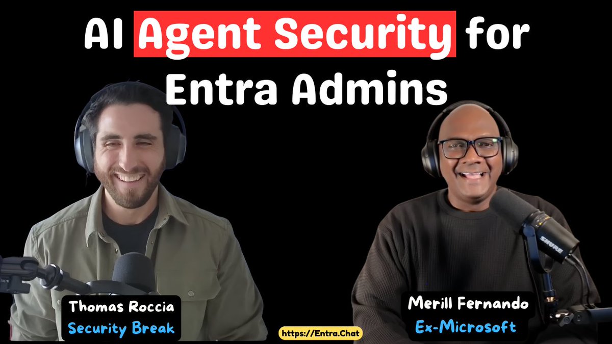 merill's tweet photo. AI agent risk is not just attackers using AI.

It is attackers targeting the agent ecosystem most orgs cannot see yet: MCP servers, skills, packages, API keys, tool calls, and prompts.

I talked with @fr0gger_ (Thomas Roccia) about the new blind spot:
1/8 https://t.co/WM09HCXF2b