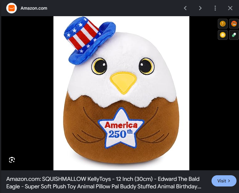 TrillyDeveloper's tweet photo. WE FINALLY GOT THE FREEDOM 250 MASCOT!

Edward

https://t.co/HunUkg6xQm https://t.co/2OsbAaHgVp