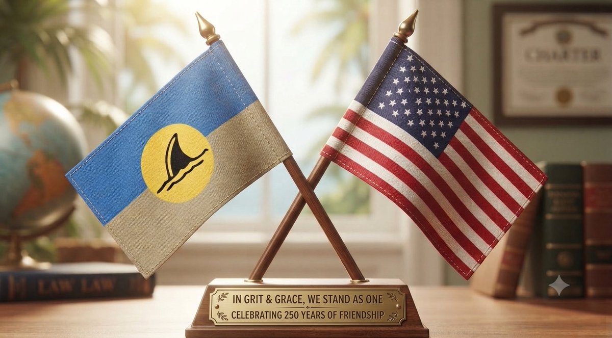 st_somewhereobx's tweet photo. To the United States of America: On this, your 250th birthday, the Banana Republic of St. Somewhere extends formal greetings to our neighbors. May your celebration be as vast as the horizon, and may you find a moment to slow down and enjoy the view.

 President Eternal, BRSS https://t.co/nuNoc0L8ZO