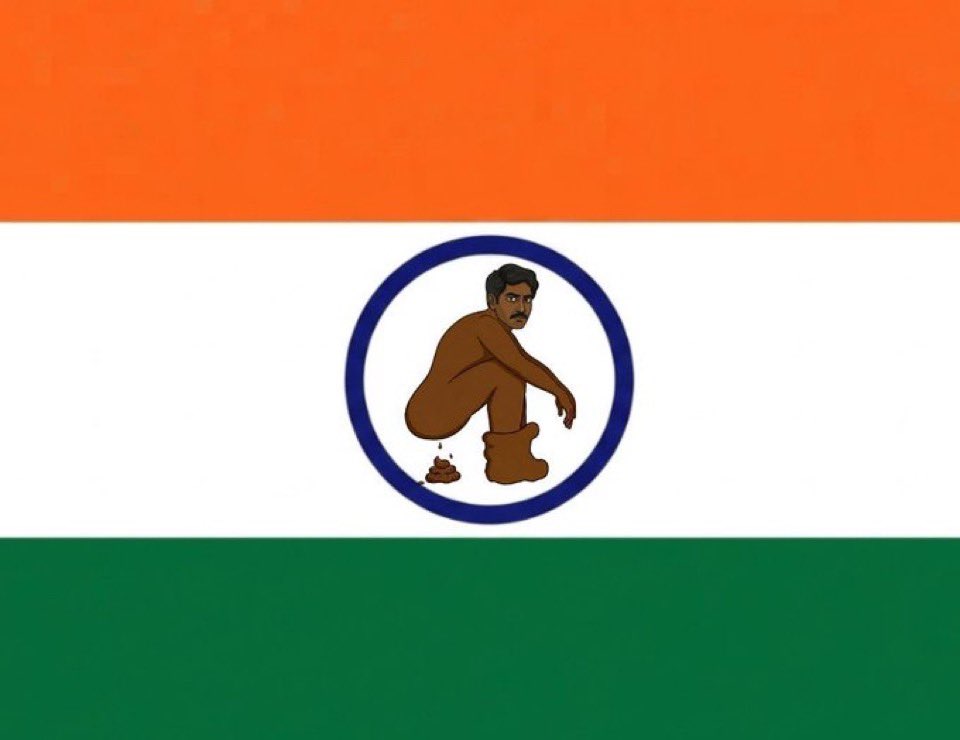 Gerd08858356's tweet photo. @MrParleG Fixed the Indian flag for you. 😜 https://t.co/QsqdT0cWoR