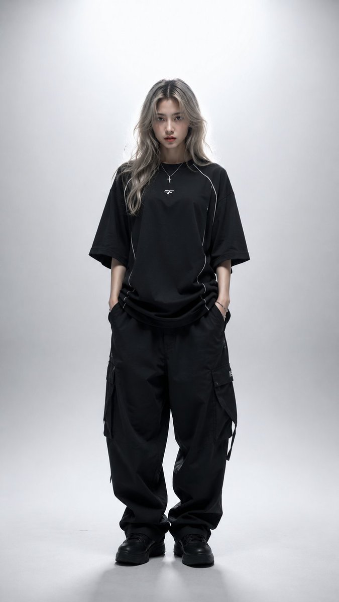 High-Fashion Editorial Studio Portrait