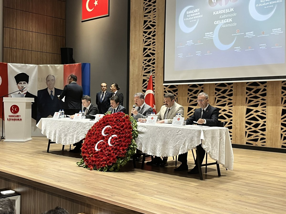 buyukataman's tweet photo. Kardeşlik Kalbimizde, Gelecek Aklımızda 🇹🇷

Karacabey İlçe Kongremizi gerçekleştirdik. 

Hayırlı olmasını diliyor, İlçe Başkanlığına seçilen Mehmet Mahken ve yönetimini tebrik ediyorum. https://t.co/BuQrNauD9P