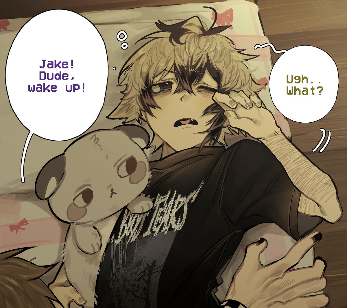 kitzchii's tweet photo. Jakes plushie #HellinHellintile https://t.co/FuDdKgXnMv