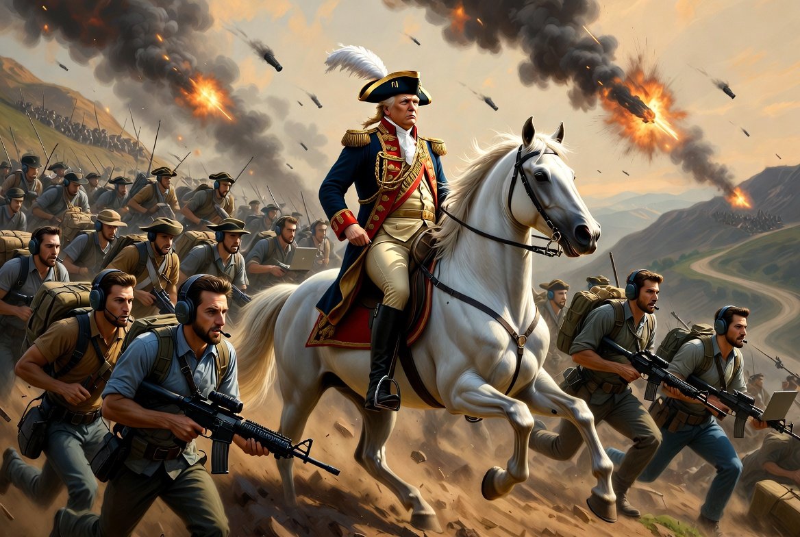 clif_high's tweet photo. Huzzah! To All you Scurrilous Bastards engaged in Treason against the Crown and its Deep State!

Get ready for the LAST BATTLES of This, Our Time of Action in OUR portion of the American Revolutionary War !

Always Fight Honorably!!!

NEVER FIGHT ‘FAIR’!!!!

HAIL to the CHIEF!

VICTORY IS IN OUR TOMORROW!

Happy 4th of July!