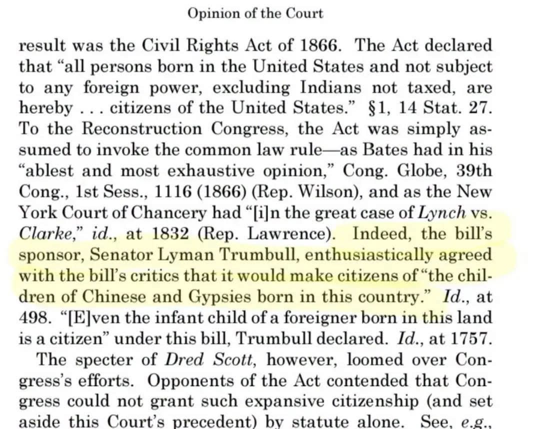 Rhinehold's tweet photo. @1pckt @AlexNowrasteh Because it was written by a qualified judge, is factually accurate and doesn't rely on agenda/fear to twist history.  But keep on fearmongering if you need to, every generation has people like you, fearing Chinese, Irish, Italians, Haitians, Gypsies, Hews, Somalians, Dutch, etc https://t.co/BOp4YqKlhn