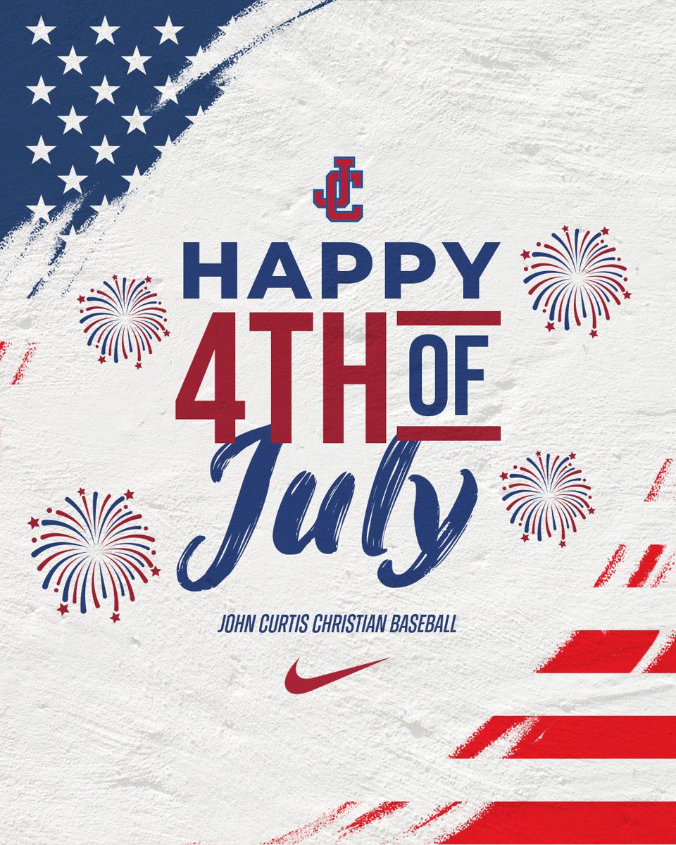 JohnCurtis_BSB's tweet photo. 🇺🇸 Happy 250th Birthday, America 🇺🇸
From our family to yours, we wish everyone a safe, fun, and blessed 4th of July!
God Bless America!
#PatriotPower #BCFL #America250 https://t.co/pWpM0hzEiv