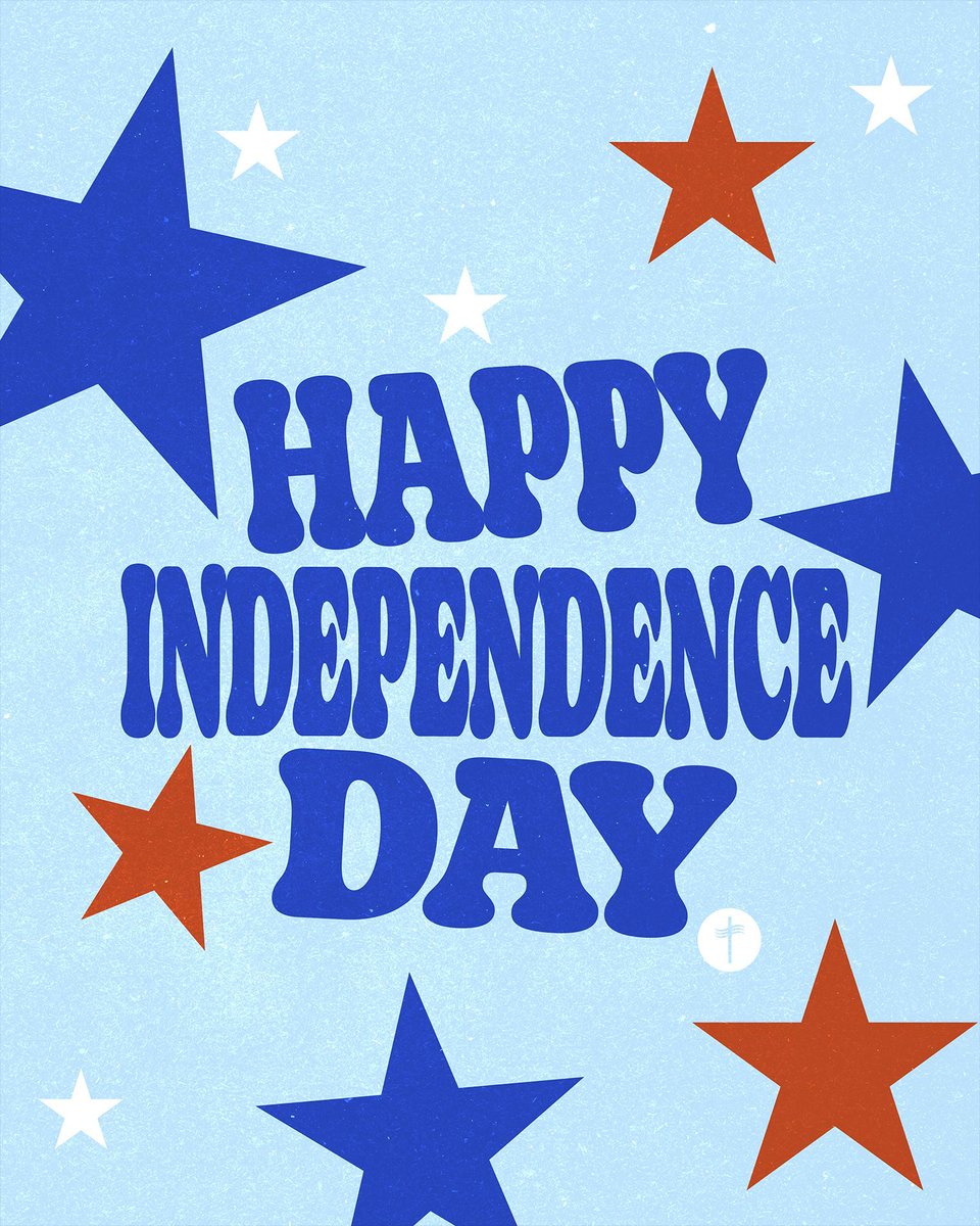 spirit_church's tweet photo. Happy Independence Day, church family!

We hope you have a fun &amp; safe day celebrating our freedom with friends and family.

We can't wait to see you tonight at 5PM and tomorrow at 9:30 &amp; 11AM💙 https://t.co/BXGiQiNRUu